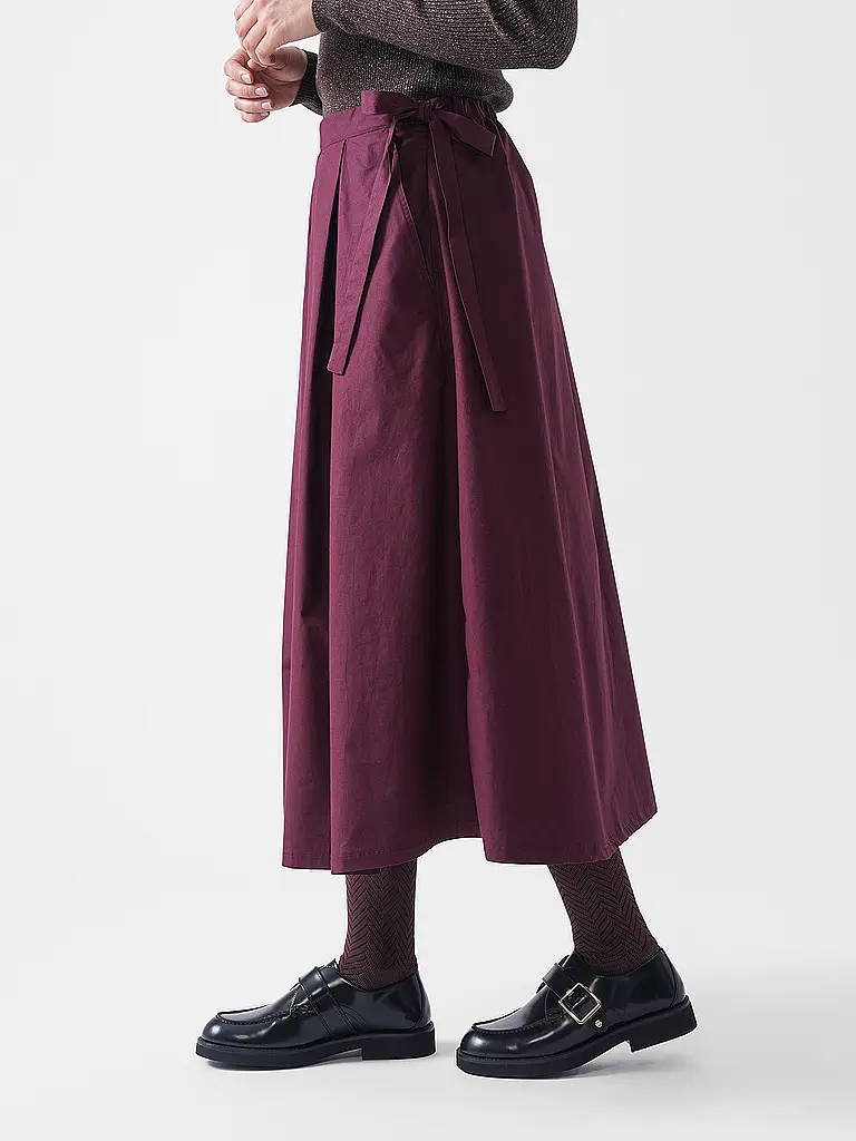 RICHROYAL | Midi gonna | Rosso scuro