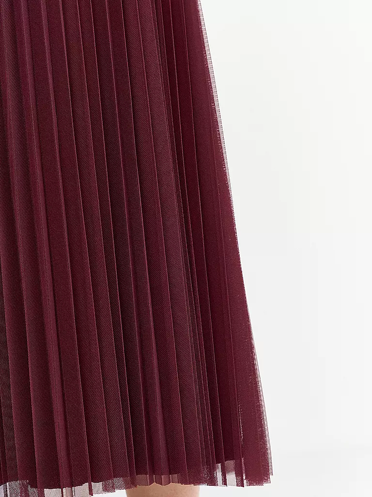 RICHROYAL | Midi gonna | Rosso scuro