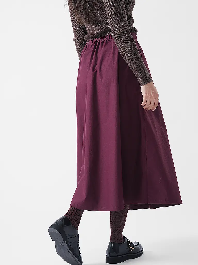 RICHROYAL | Midi gonna | Rosso scuro