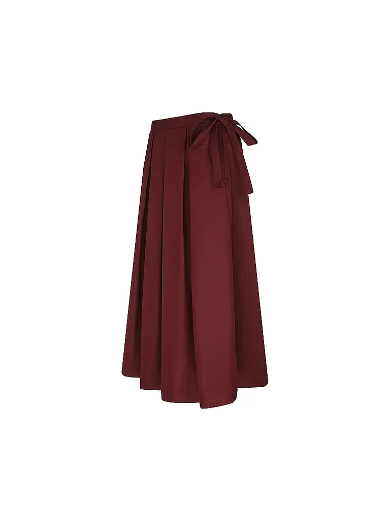 RICHROYAL | Midi gonna | Rosso scuro