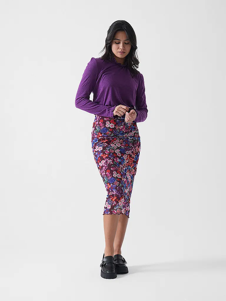 RICHROYAL | Midi skirt | Rosso scuro
