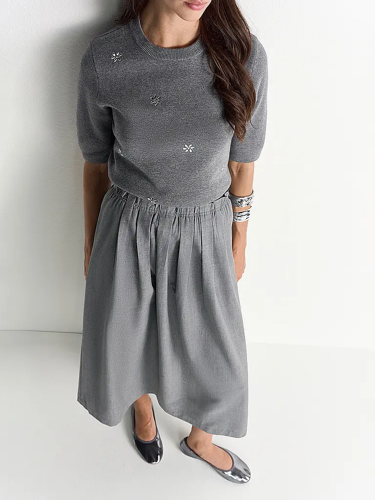 RICHROYAL | Midi skirt | Grigio