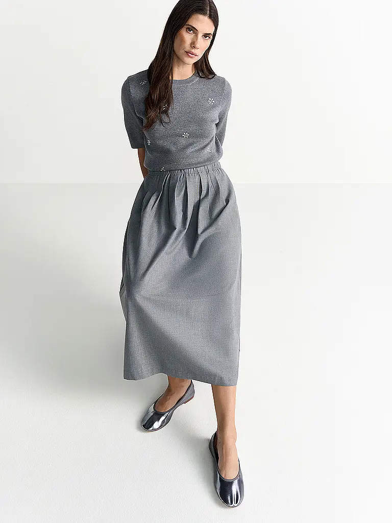 RICHROYAL | Midi skirt | Grigio