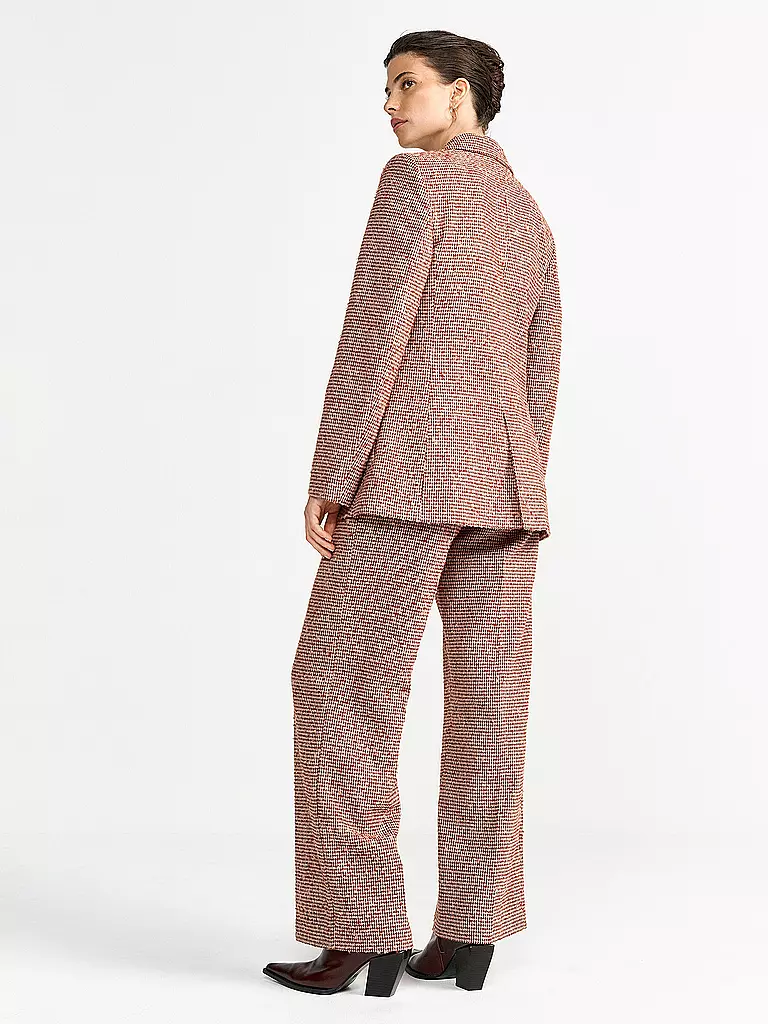 RICHROYAL | Pantaloni da tailleur | Rosso scuro