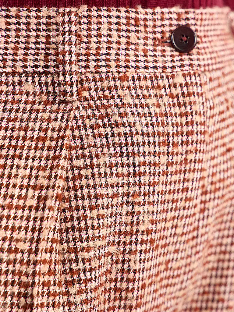 RICHROYAL | Pantaloni da tailleur | Rosso scuro