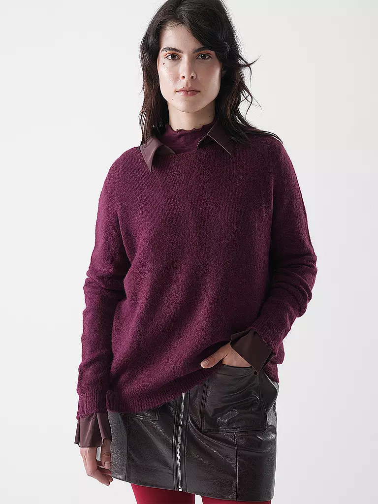 RICHROYAL | Pullover | Rosso scuro