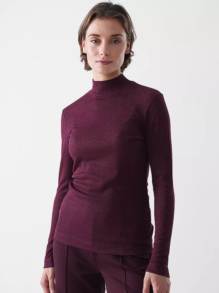 RICHROYAL | Rollkragenpullover | Rosso scuro