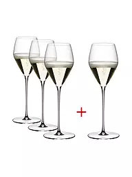 RIEDEL | Champagnerglas Set 4tlg. VELOCE  | Trasparente