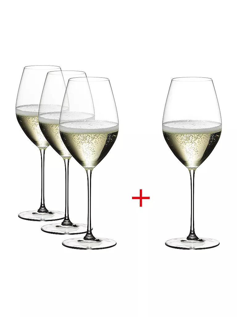 RIEDEL | Champagnerglas Set 4tlg. VERITAS  | Trasparente