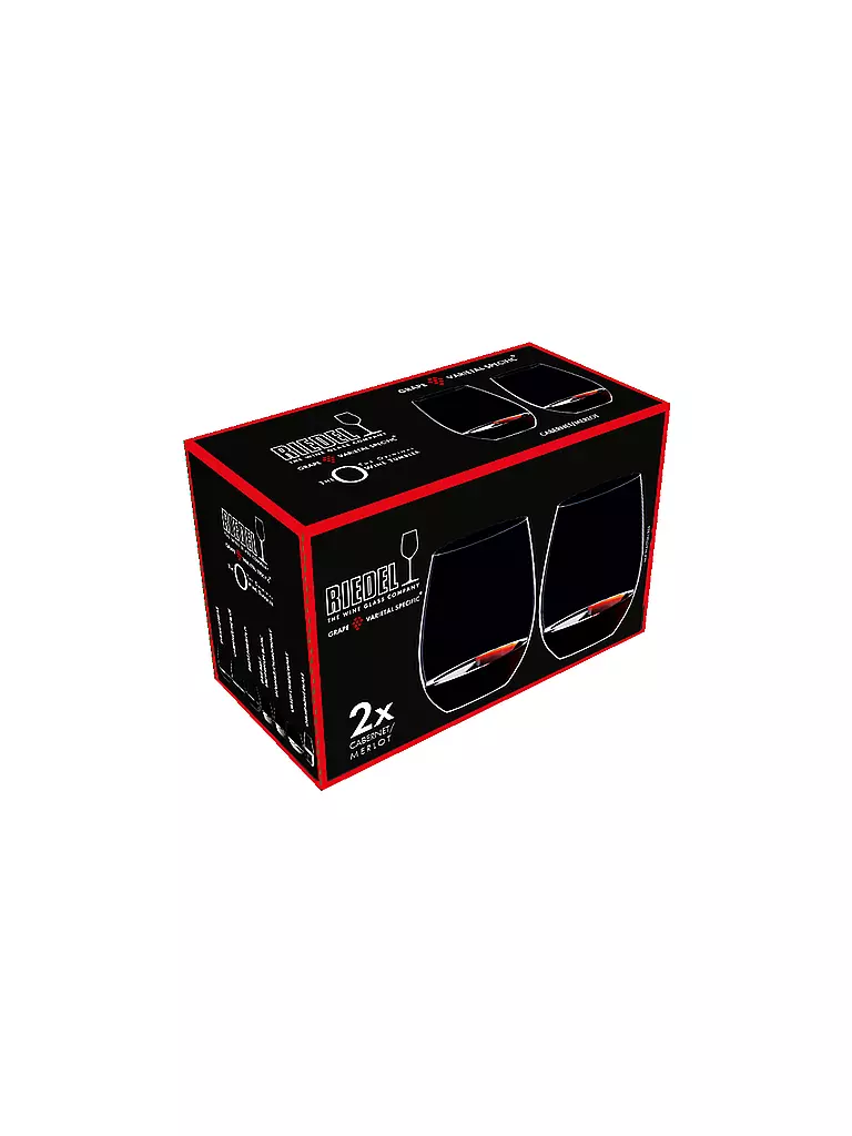 RIEDEL | Set da 2 bicchieri da vino rosso Cabernet/Merlot O WINE TUMBLER | 