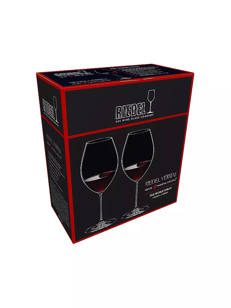RIEDEL | Set da 2 bicchieri da vino rosso VERITAS Old World Syrah 600ml |