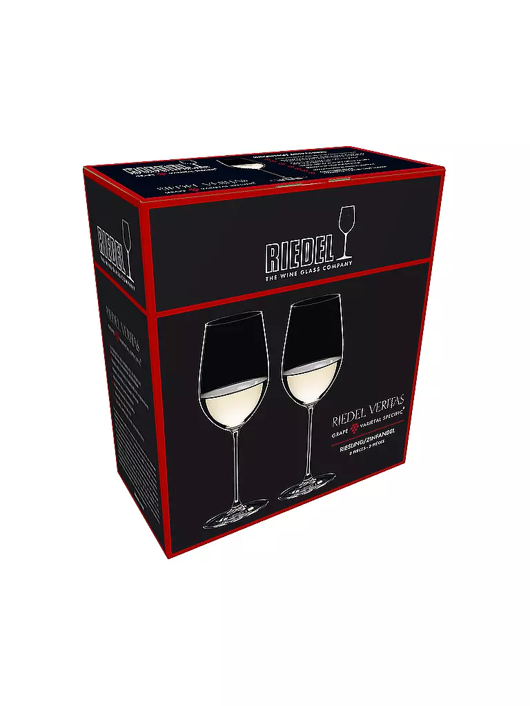 RIEDEL | Set da 2 calici da vino bianco VERITAS Riesling / Zinfandel | 