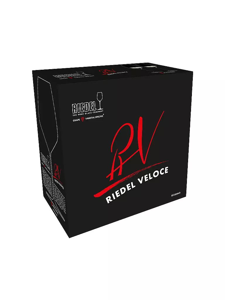 RIEDEL | Set di 2 bicchieri da vino bianco VELOCE Riesling | 