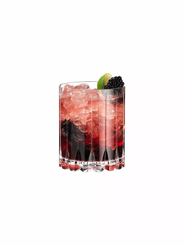 RIEDEL | Set di 2 bicchieri Double Rocks DRINKS SPECIFIC 370ml | Trasparente