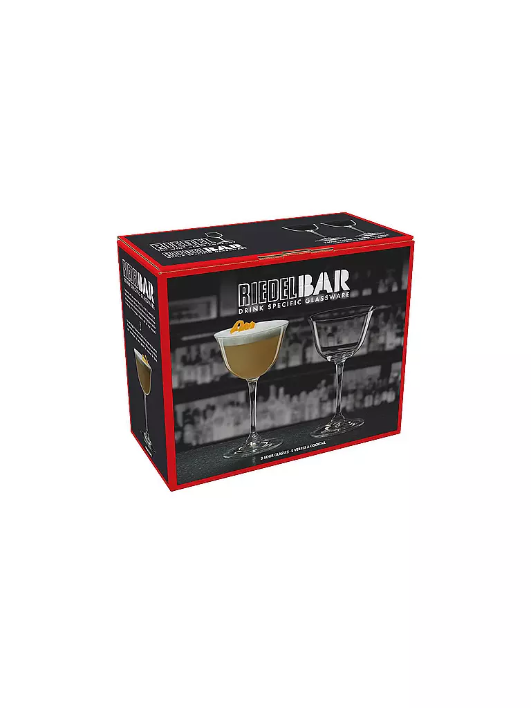 RIEDEL | Set di 2 bicchieri Sour DRINK SPECIFIC 217ml | Trasparente
