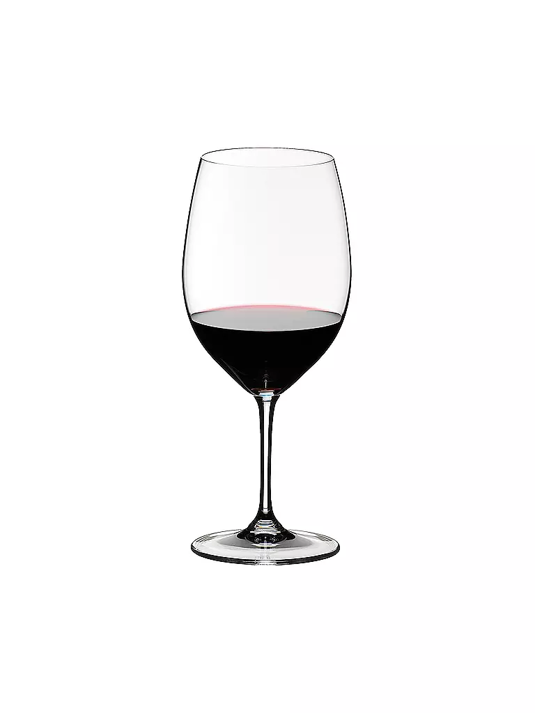RIEDEL | Set di 2 calici da vino rosso VINUM Cabernet Sauvignon / Merlot 610ml | Trasparente