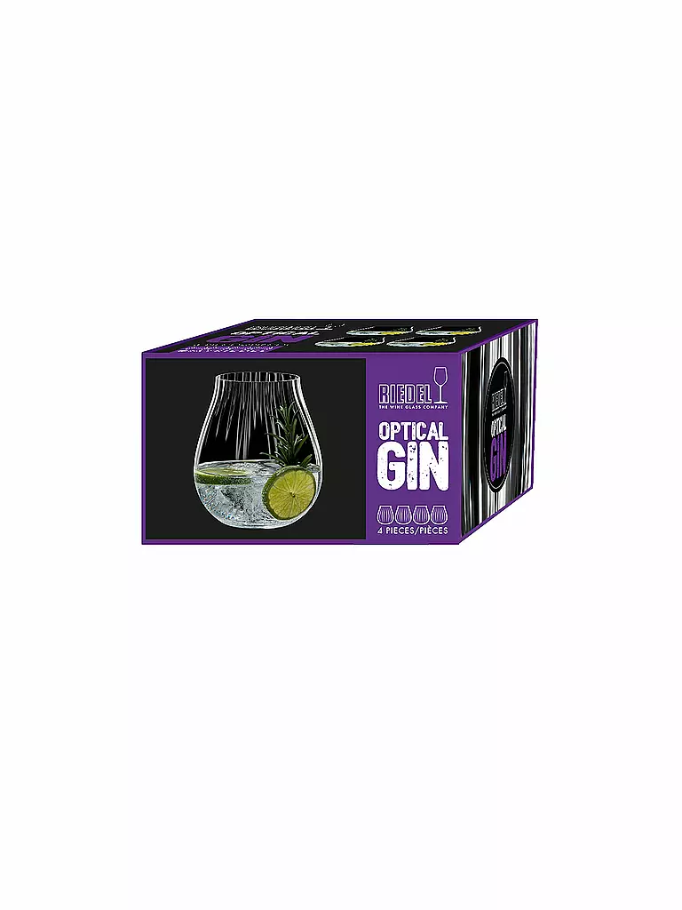 RIEDEL | Set di 4 bicchieri da Gin Tonic OPTICAL O 762ml | 