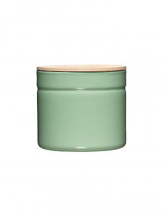 RIESS | Barattolo in smalto con coperchio in legno di frassino "Truehomewear" 12cm 1390ml