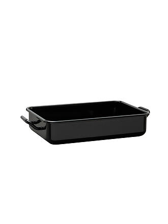 RIESS | Mini teglia da forno e da portata 23x15x5cm/1l smalto nero