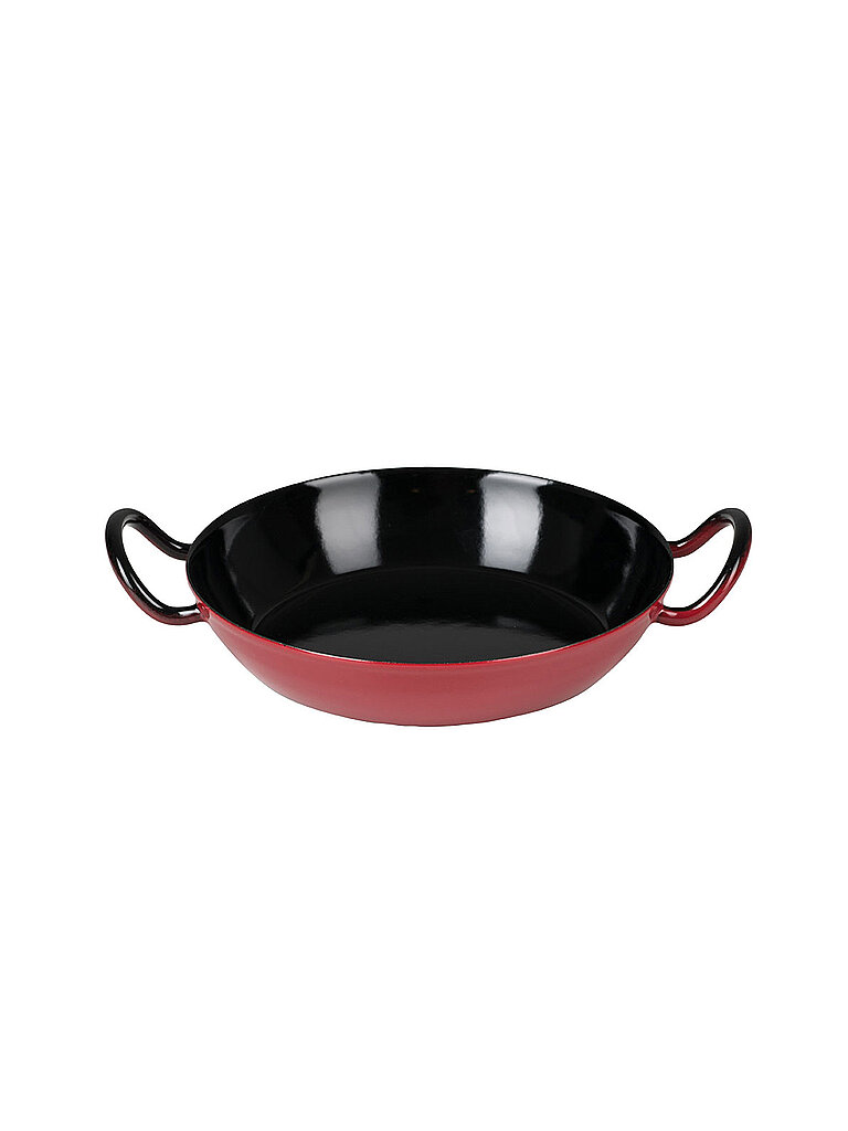 Schlemmerpfanne 24cm Color Rosso rosso scuro