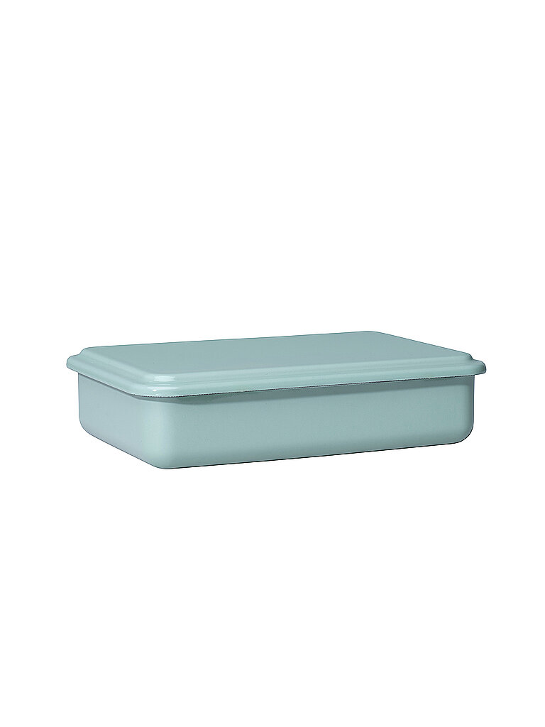 Contenitore per alimenti con coperchio 23x15x5cm Verde salvia verde chiaro