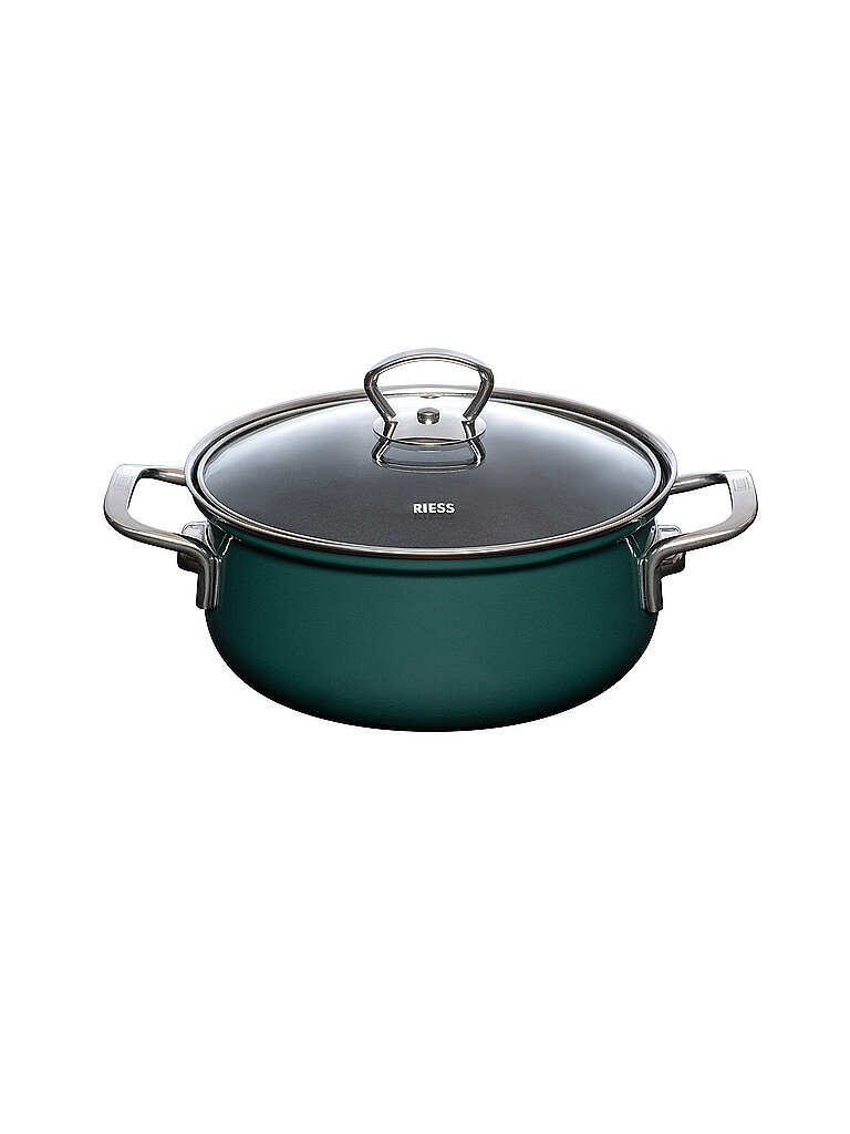 Casseruola con coperchio in vetro TEAL 20cm/2l Verde acqua petrolio