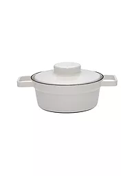 RIESS | Casseruola in smalto con coperchio "Aromapot - Truehomeware" 20cm 1,2l | Grigio