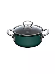 RIESS | Casseruola con coperchio in vetro TEAL 16cm/1l Bluverde | Petrolio