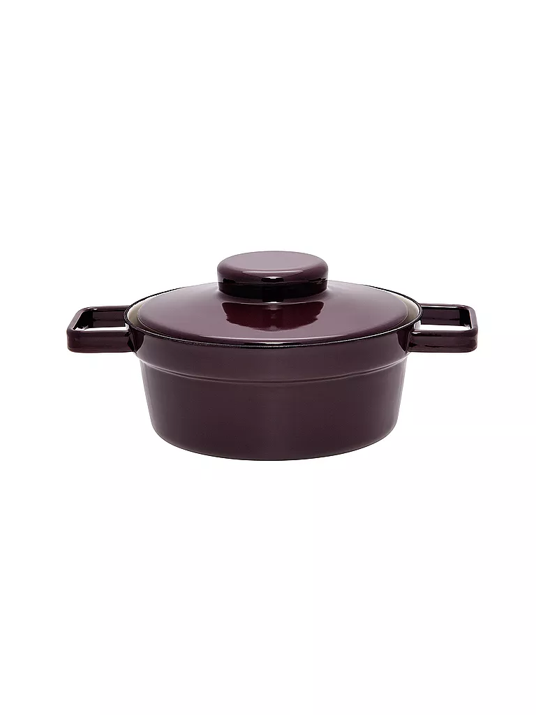RIESS | Casseruola in smalto con coperchio "Aromapot - Truehomeware" 20cm 1,2l | Lilla