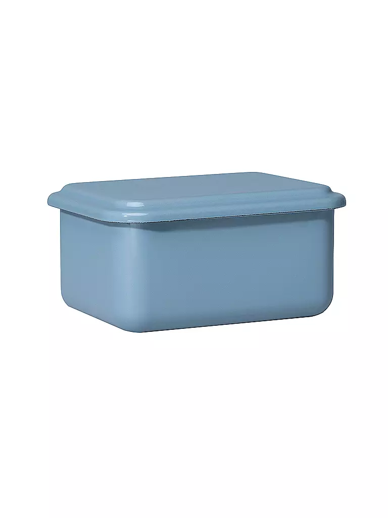 RIESS | Contenitore per alimenti con coperchio 15x11x7cm Mirtillo | Blu chiaro