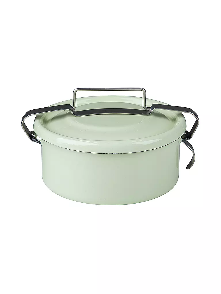 RIESS | Dose di tenuta rotonda verde Nilo pastello 0,75 l | Verde chiaro