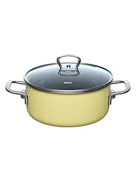 RIESS | Pentola 20cm /2l NOUVELLE PUR Grigio Scuro | Giallo