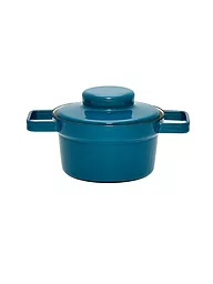 RIESS | Pentola in smalto con coperchio "Aromapot - Truehomeware" 16cm 0,75l | Blu