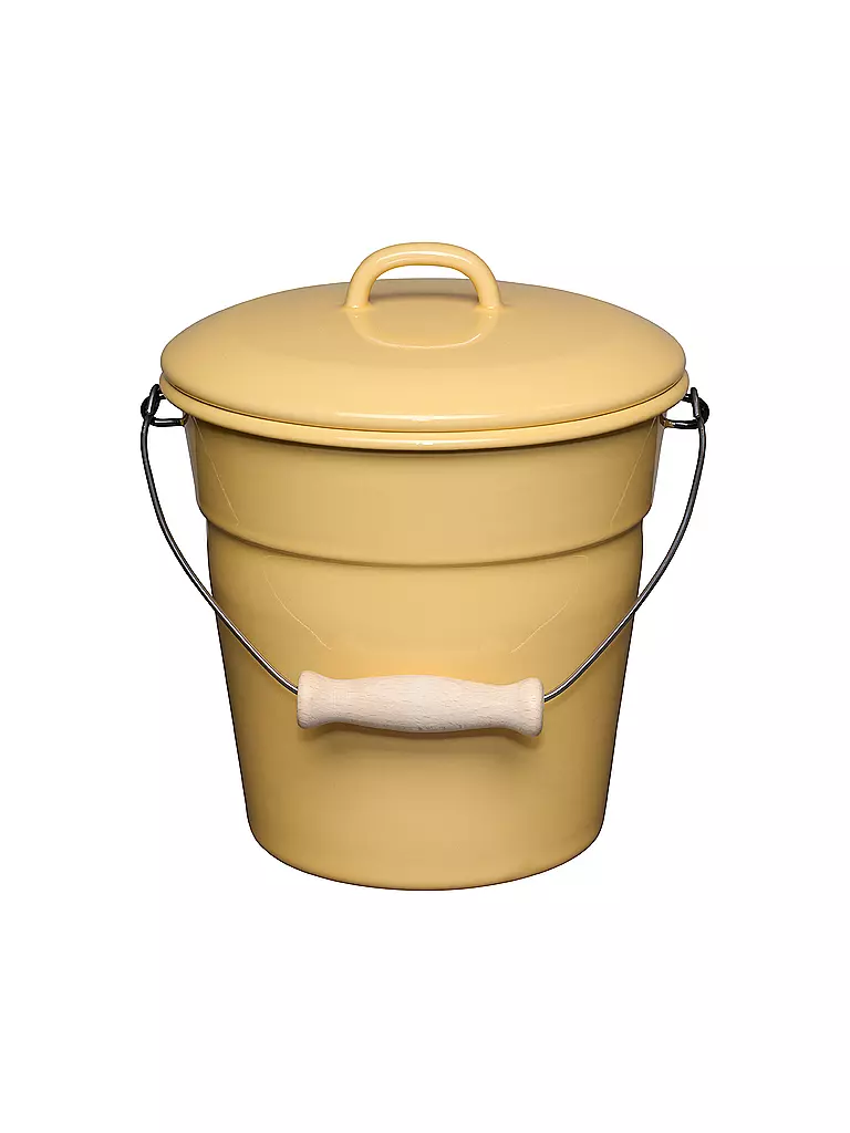 RIESS | Secchio multiuso con coperchio 20 cm Sunshine | Giallo