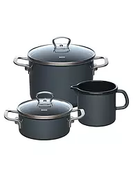 RIESS | Set base 3 pz. NOUVELLE PUR Grigio scuro | Grigio