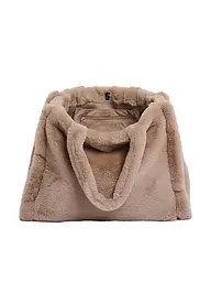 RINO&PELLE | Borsa - Shopper in pelliccia sintetica DAAN | Beige
