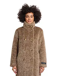 RINO&PELLE | Cappotto in pelliccia sintetica ENA | Cammello