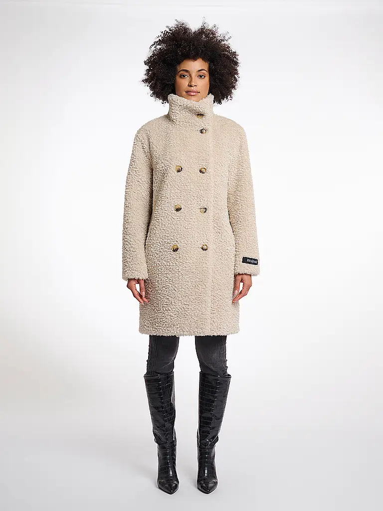 RINO&PELLE | Cappotto in pelliccia sintetica ENA | Beige