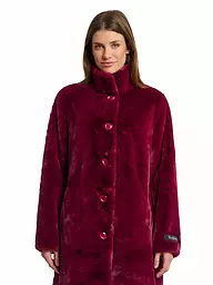 RINO&PELLE | Cappotto in pelliccia sintetica NONNA | Rosso scuro