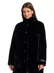 RINO&PELLE | Cappotto in pelliccia sintetica NONNA | Nero