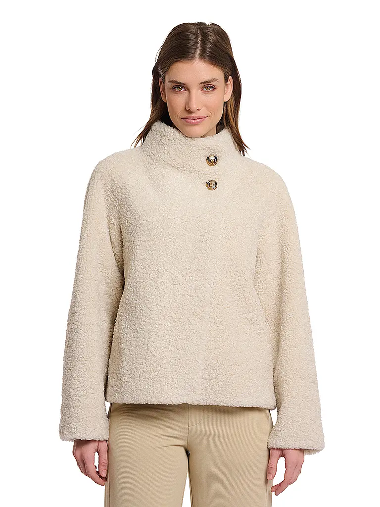 RINO&PELLE | Giacca effetto pelliccia DENU | Beige