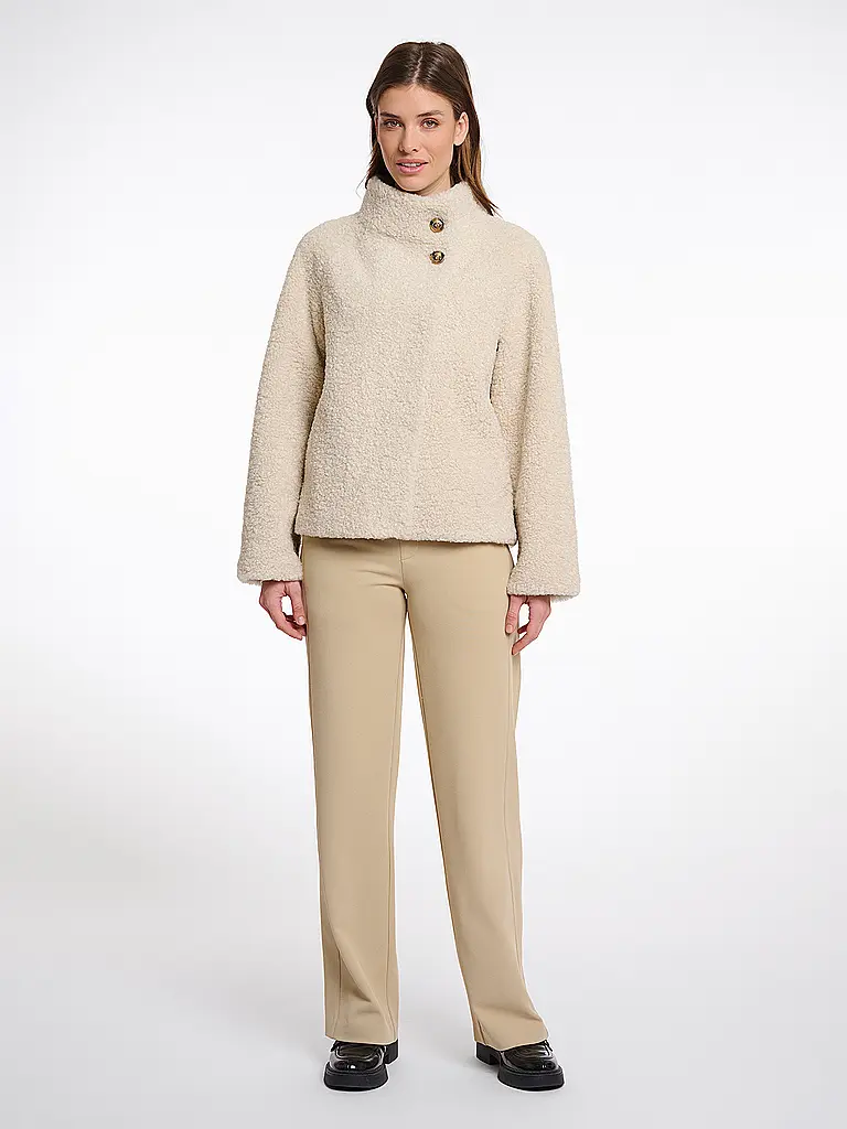 RINO&PELLE | Giacca effetto pelliccia DENU | Beige