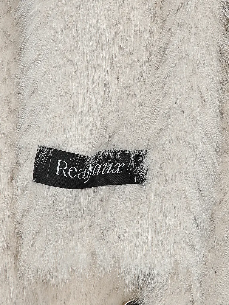 RINO&PELLE | Jacke in Felloptik  | Crema