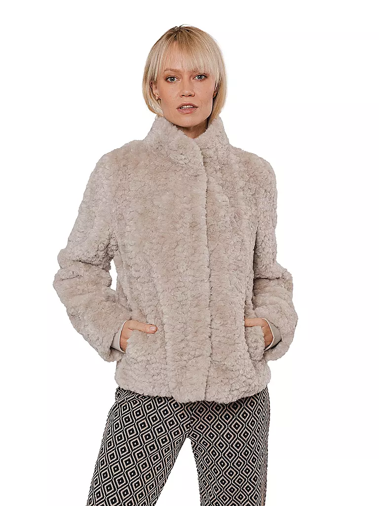 RINO&PELLE | Jacke in Felloptik KION | Crema