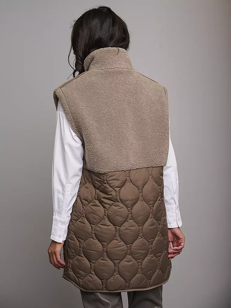 RINO&PELLE | Steppgilet JANNE | Marrone