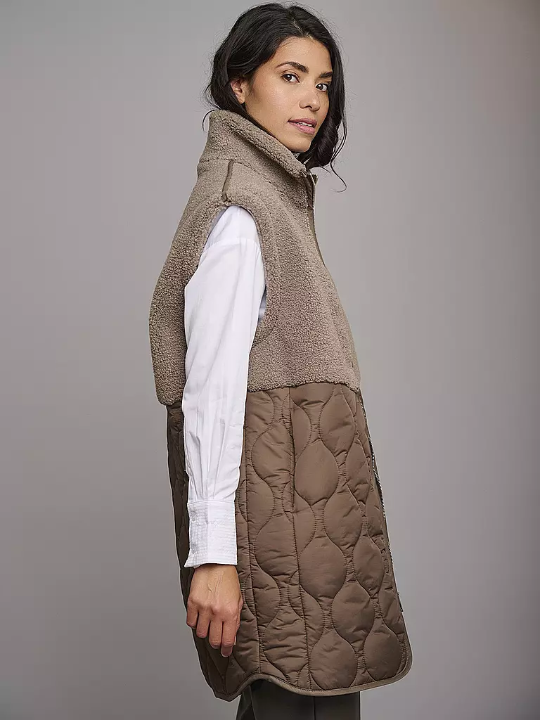 RINO&PELLE | Steppgilet JANNE | Marrone