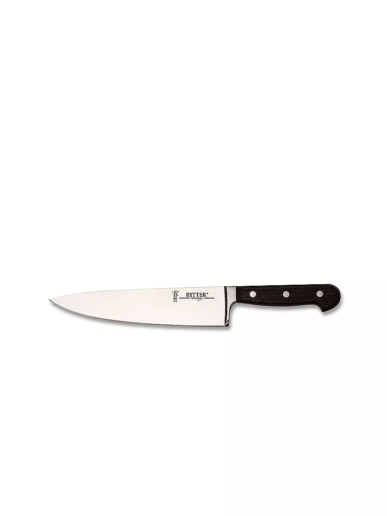 RITTER | Coltello da cuoco 21 cm CLASSIC OAK Räuchereiche | Marrone
