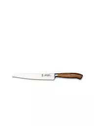 RITTER | Coltello da pane OLIVE 22 cm in legno d'olivo | Marrone