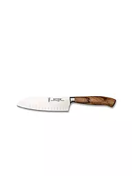 RITTER | Santukomesser mit Kulle OLIVE 16cm Olivenholz | Marrone