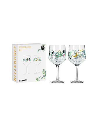 RITZENHOFF | Set di 2 bicchieri da gin BOTANIC GLAMOUR #7 #8 Good Wives